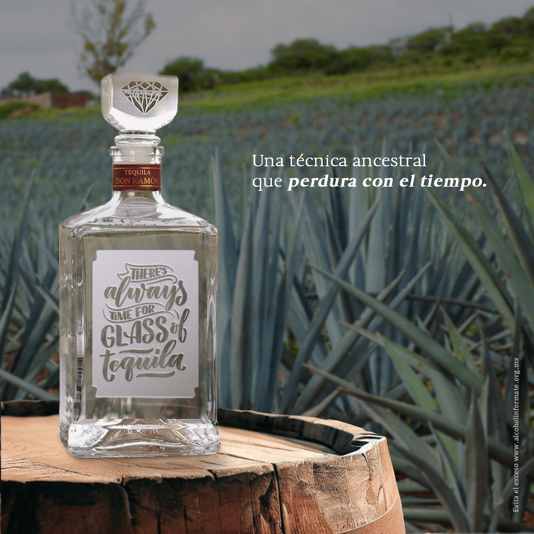 Corte Diamante de Tequila Don Ramón Personalizado ¿qué es?
